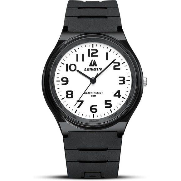 ⚡Mens Watches Analog Quartz Sports Unisex Fashion Casual Designer Military Time - Picture 1 of 10